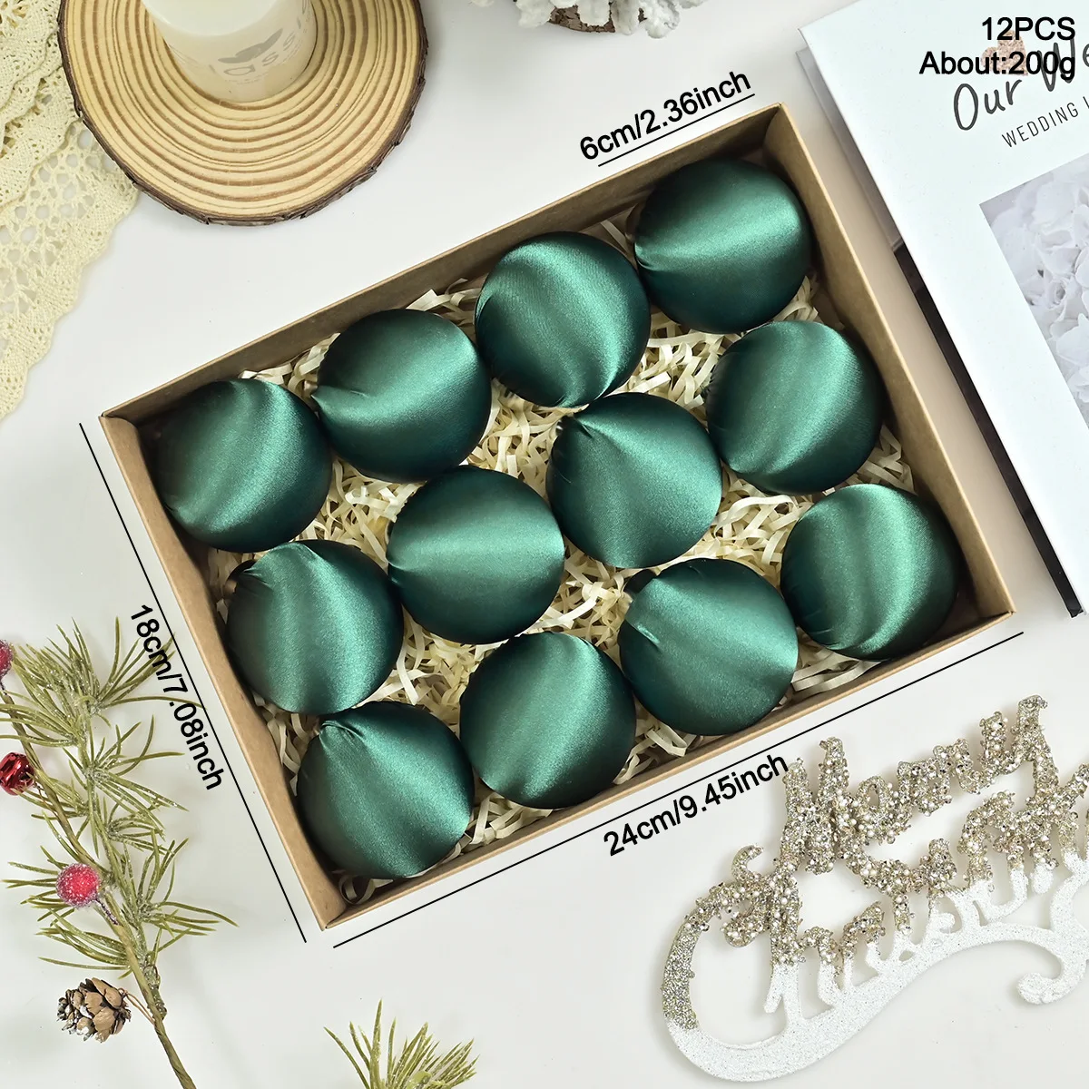 Рождественские шары 12 шт., пластик, бархат
Рождественские шары 12 шт., пластик, бархат