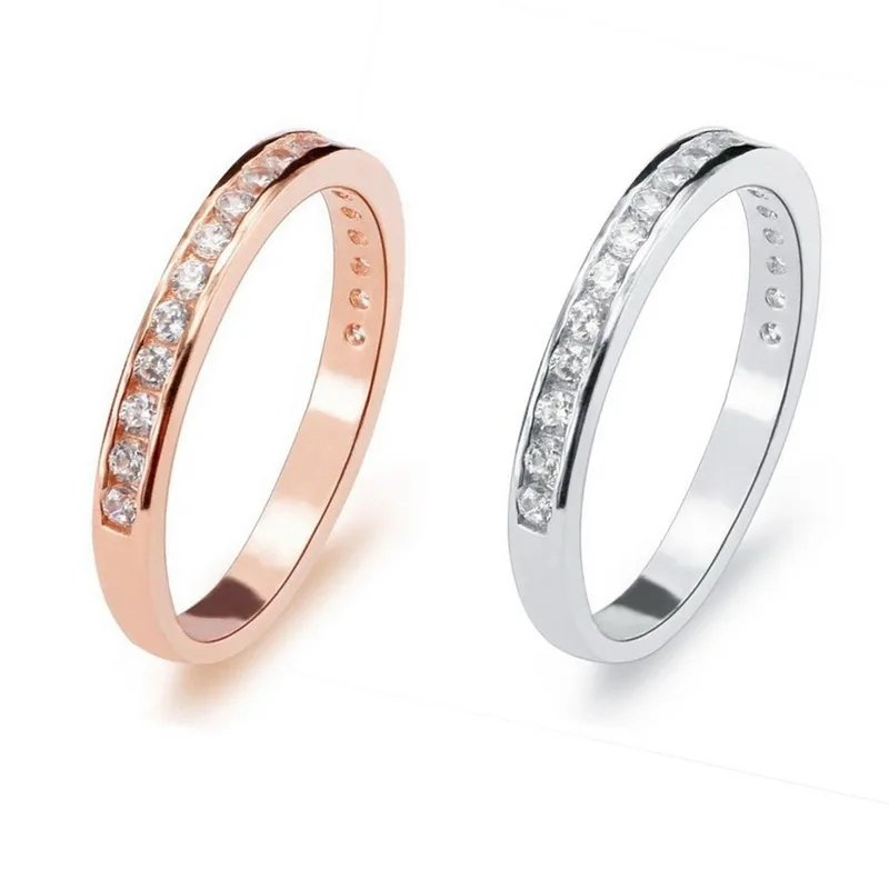 Fashion Minimalist Lines Zircon Simulated Diamond Stackable Ring Platinum Copper Plated Eternity Bands for Women Couple Jewelry
Fashion Minimalist Lines Zircon Simulated Diamond Stackable Ring Platinum Copper Plated Eternity Bands for Women Couple Jewelry