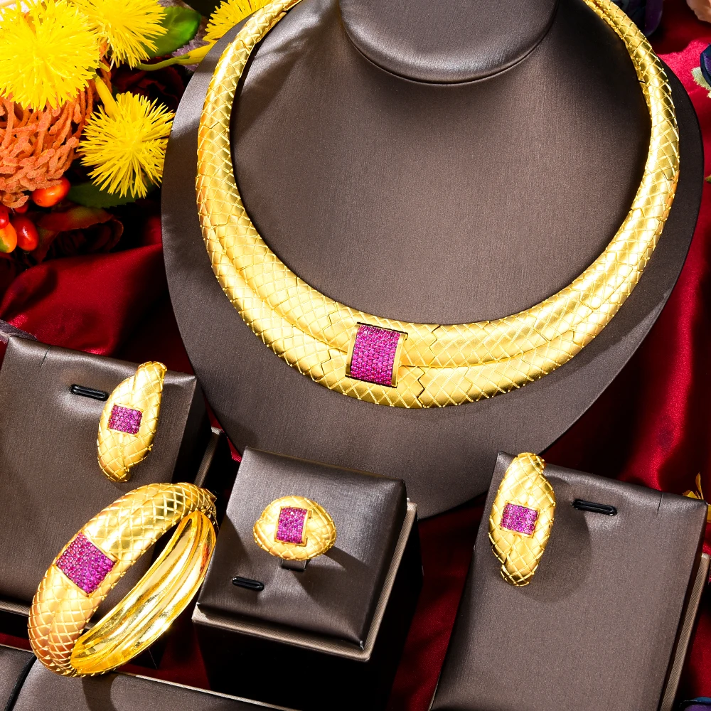 GODKI Brazil Fashion Dubai Jewelry Set Earring & Necklace Nigeria Moroccan Bridal Accessories Wedding Bracelet Party
GODKI Brazil Fashion Dubai Jewelry Set Earring & Necklace Nigeria Moroccan Bridal Accessories Wedding Bracelet Party