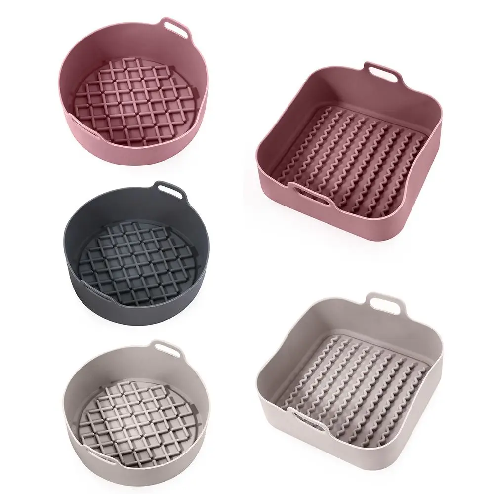 Air Fryer Silicone Pot Multifunctional Air Fryers Accessories Replacement Liners Bread Fried Chicken Pizza Basket Baking Tray
Air Fryer Silicone Pot Multifunctional Air Fryers Accessories Replacement Liners Bread Fried Chicken Pizza Basket Baking Tray