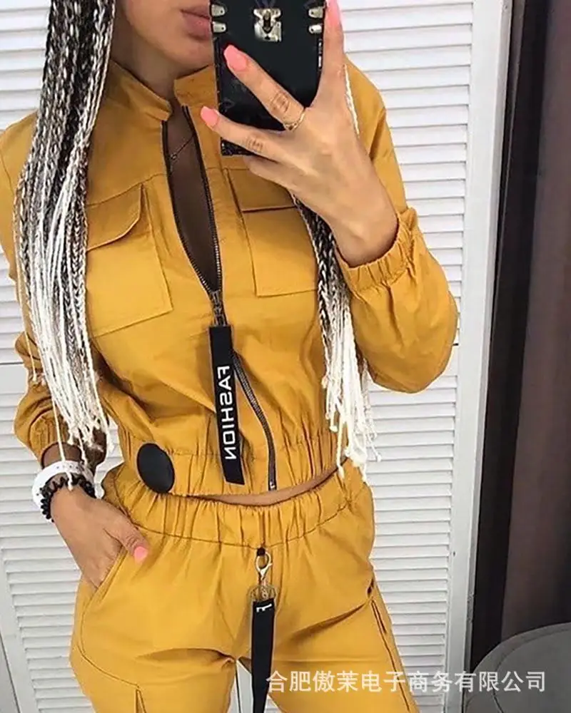 Long Sleeve Zipper Tops Two Pieces Tracksuit Sets 2023 Spring Women Joggers Pant Streetwear Track Suit Casual Sport Lace-Up Pant
Long Sleeve Zipper Tops Two Pieces Tracksuit Sets 2023 Spring Women Joggers Pant Streetwear Track Suit Casual Sport Lace-Up Pant