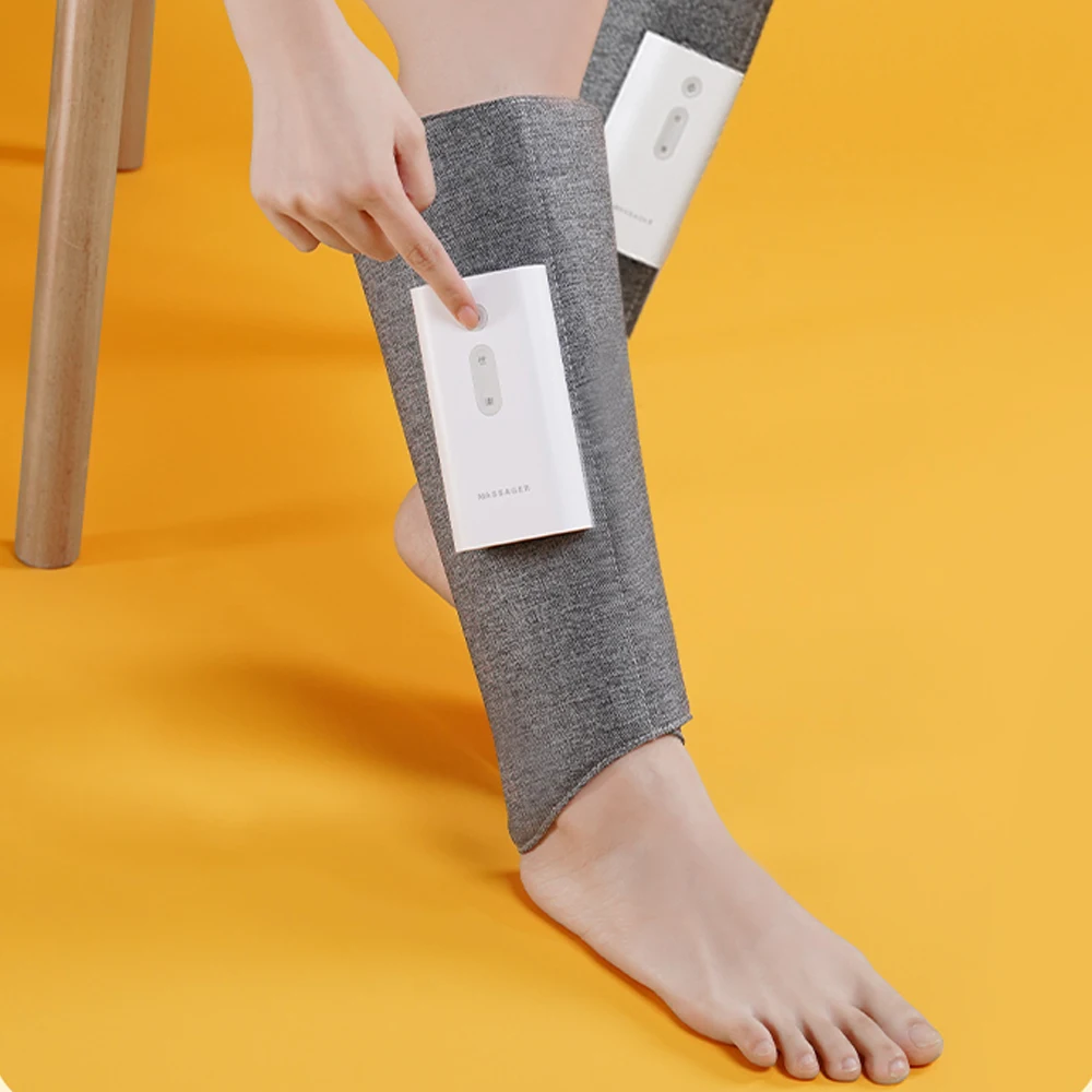 Wireless Leg Massager for Circulation Electric Heated Air Compressions Calf Massager Rechargeable with 3 Modes 2 Intensities
Wireless Leg Massager for Circulation Electric Heated Air Compressions Calf Massager Rechargeable with 3 Modes 2 Intensities