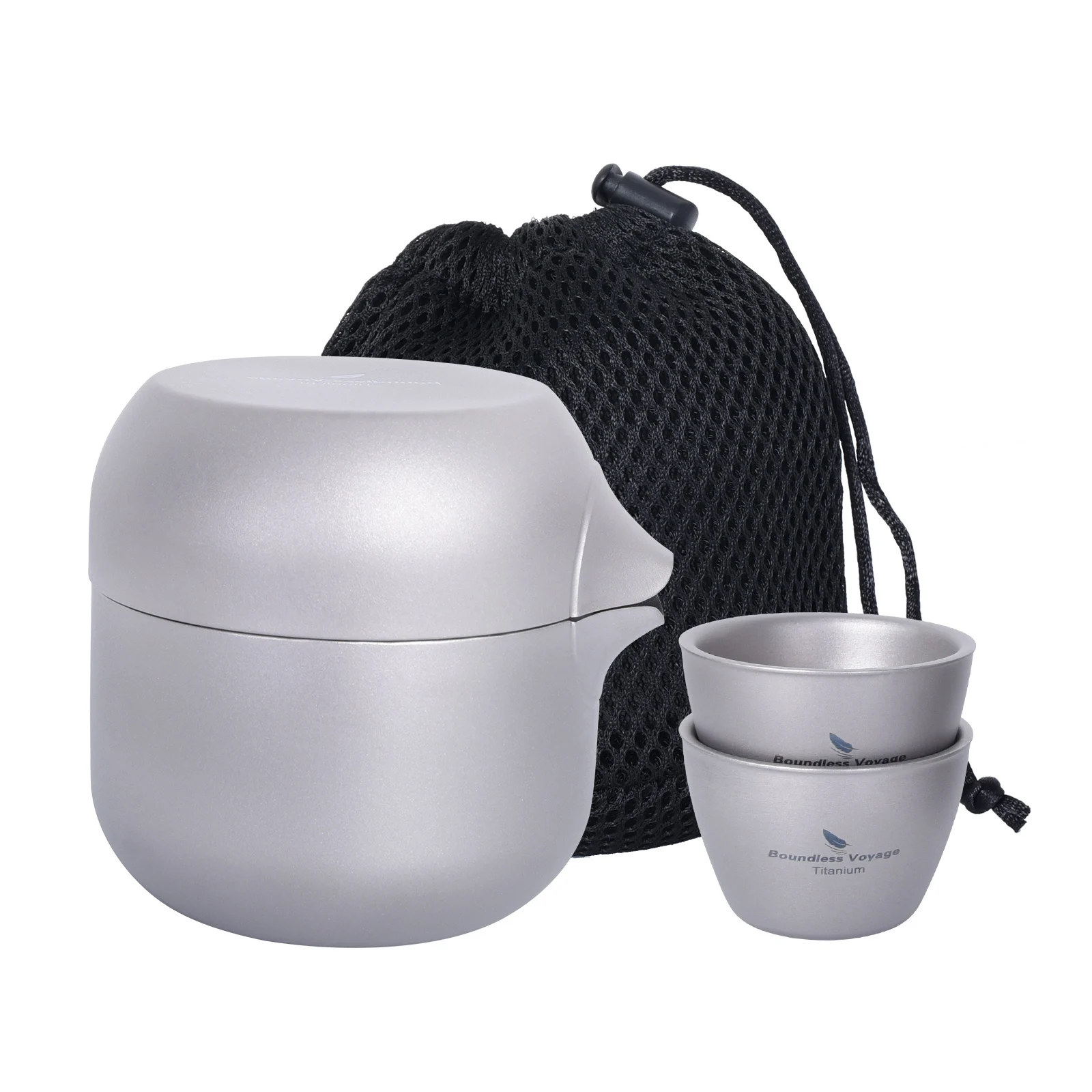 Backpacking Titanium Lightweight Kettle Tea Pot with cups for Outdoor Travel Hiking camping titanium tea set
Backpacking Titanium Lightweight Kettle Tea Pot with cups for Outdoor Travel Hiking camping titanium tea set