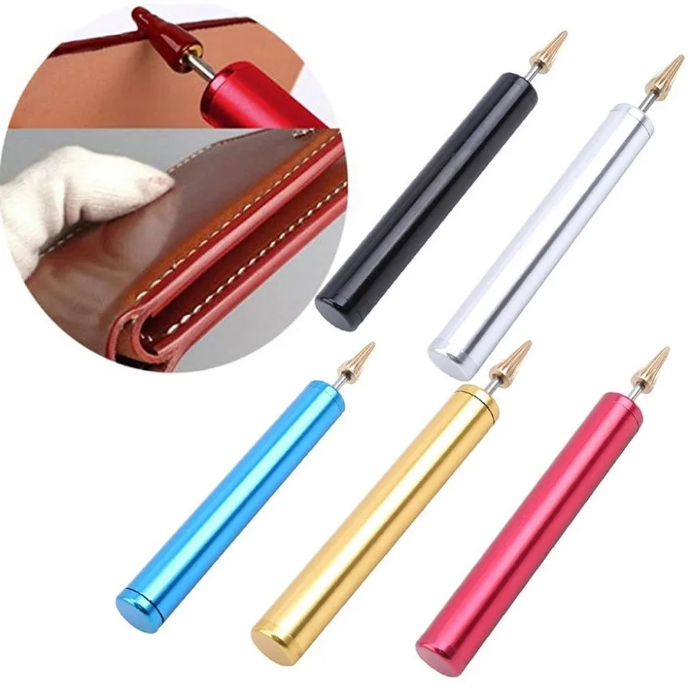 133*15*10mm Leather Edge Dye Pen Oil Painting Pen Brass Head Applicator Rolling Head Paint Smoothly DIY Hand Tools
133*15*10mm Leather Edge Dye Pen Oil Painting Pen Brass Head Applicator Rolling Head Paint Smoothly DIY Hand Tools