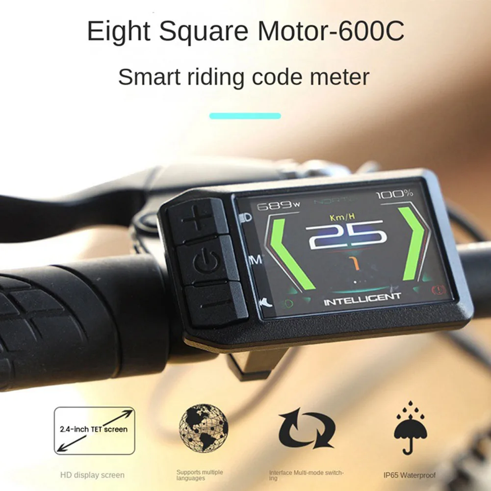 Дисплей для Bafang 600C M510 M600 M500, диаметр колесика двигателя CAN, протокол E-bike, дисплей двигателя MidDrive
Дисплей для Bafang 600C M510 M600 M500, диаметр колесика двигателя CAN, протокол E-bike, дисплей двигателя MidDrive