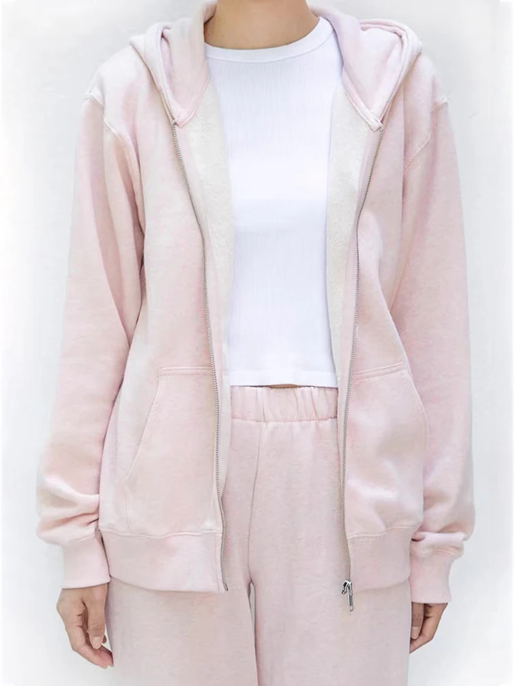 Solid Vintage Hoodie Women New Hooded Zipper Pocket Long Sleeve Cotton Thick Sweatshirt Autumn Streetwear Y2K Oversize Tops 2022
Solid Vintage Hoodie Women New Hooded Zipper Pocket Long Sleeve Cotton Thick Sweatshirt Autumn Streetwear Y2K Oversize Tops 2022