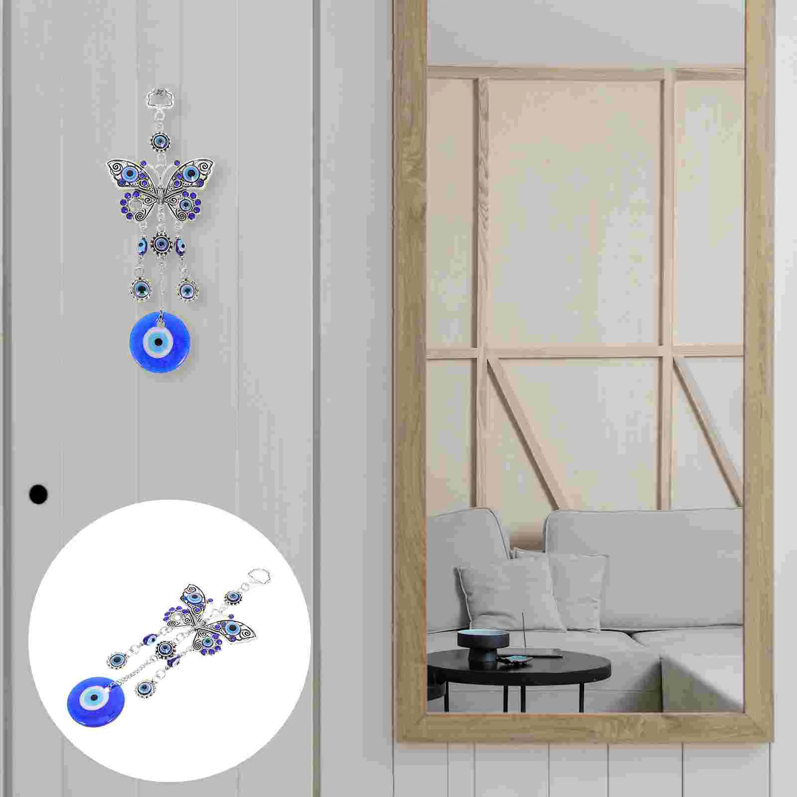 Eye Evil Hanging Ornament Blue Caramulet Wall Turkish Decor Pendant Mirror Lucky Rear View Accessories Home Decoration
Eye Evil Hanging Ornament Blue Caramulet Wall Turkish Decor Pendant Mirror Lucky Rear View Accessories Home Decoration