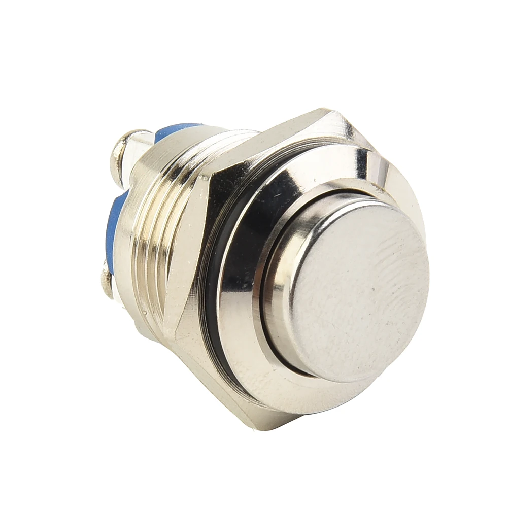 Shockproof Push Button Switch Momentary 2A/36VDC Nickel-Plated Brass Screw Terminal 1NO 18mm Metal Horn Durable
Shockproof Push Button Switch Momentary 2A/36VDC Nickel-Plated Brass Screw Terminal 1NO 18mm Metal Horn Durable