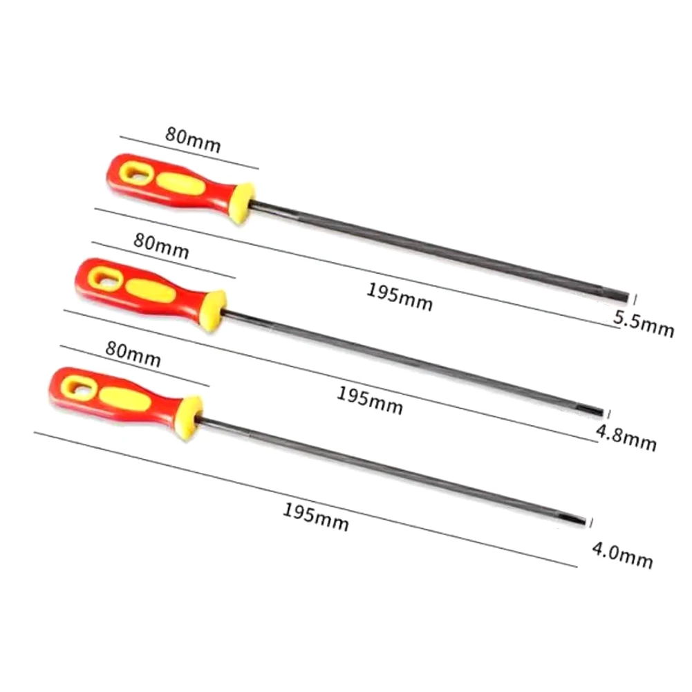1pcs 195mm Round Chainsaw Saw Chain Files Plastic Handle Sharpener For Woodworking Chainsaw Polish Hand Tools Accessories
1pcs 195mm Round Chainsaw Saw Chain Files Plastic Handle Sharpener For Woodworking Chainsaw Polish Hand Tools Accessories