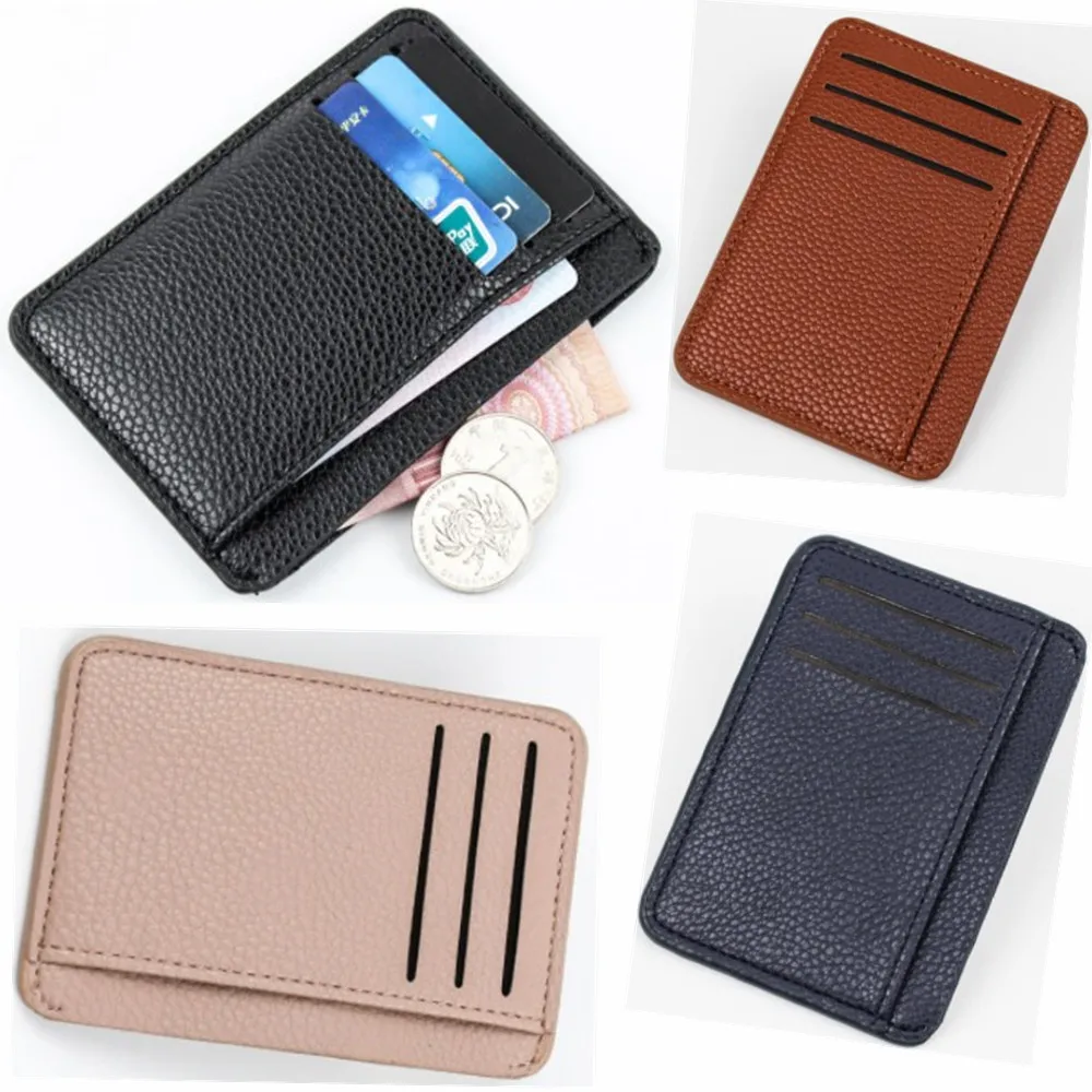 2023 New Men's Card Holder Pu Leather Wallet Bank Business Credit Card Bag Multi Slot Slim Card Case Women Card Cover Coin Purse
2023 New Men's Card Holder Pu Leather Wallet Bank Business Credit Card Bag Multi Slot Slim Card Case Women Card Cover Coin Purse