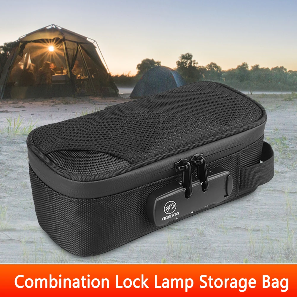 Light Kit Organizer Multifunction Lantern Storage Bag Oxford Odor Smell Proof with Combination Lock for Hiking Backpacking
Light Kit Organizer Multifunction Lantern Storage Bag Oxford Odor Smell Proof with Combination Lock for Hiking Backpacking