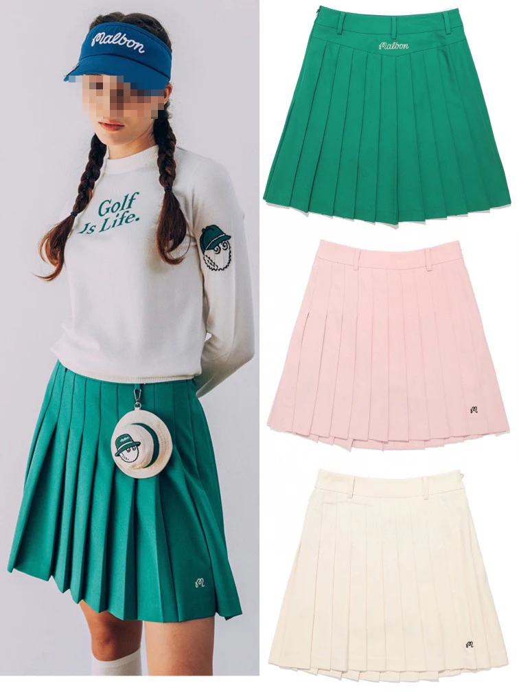 2022 New Golf Clothing Ladies Short Skirt Malbon College Style High Waist Thin Fashion Pleated Skirt Sports Anti-lighting Skirt
2022 New Golf Clothing Ladies Short Skirt Malbon College Style High Waist Thin Fashion Pleated Skirt Sports Anti-lighting Skirt