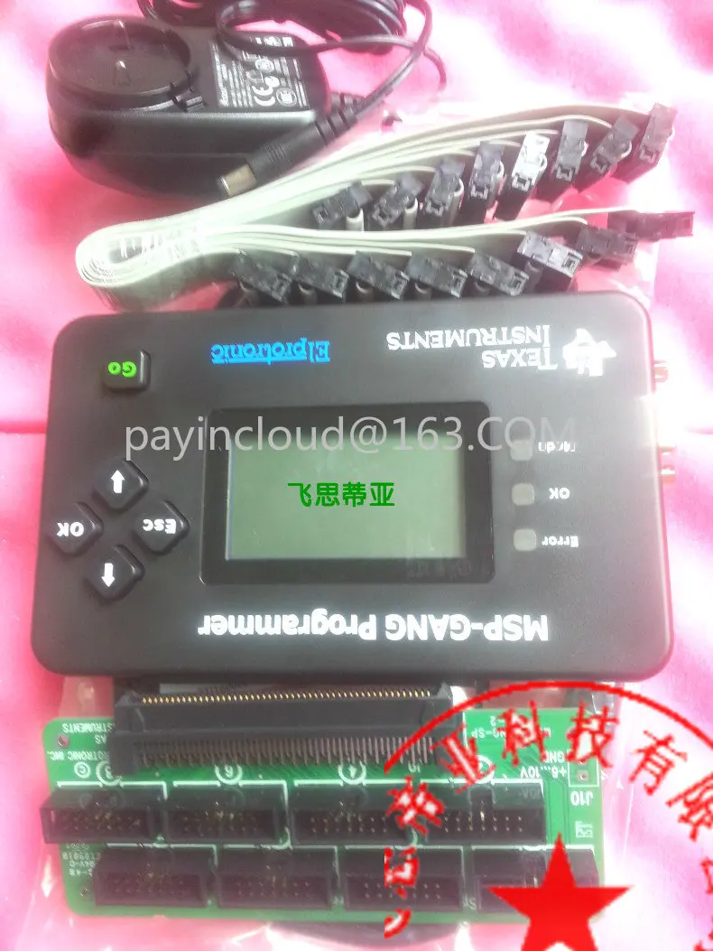 SYSTEM IN GANG PROG Spot MSP-GANG Group Production 430 Flash Programmer FRAM Devices
SYSTEM IN GANG PROG Spot MSP-GANG Group Production 430 Flash Programmer FRAM Devices