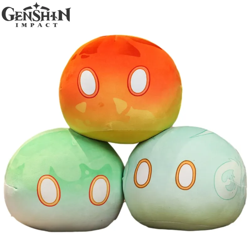 Genshin Impact Slime Doll Game Peripherals PP Cotton Filled Soft Round Slime Throw Pillow Kawaii Home Decor Toys For Children
Genshin Impact Slime Doll Game Peripherals PP Cotton Filled Soft Round Slime Throw Pillow Kawaii Home Decor Toys For Children