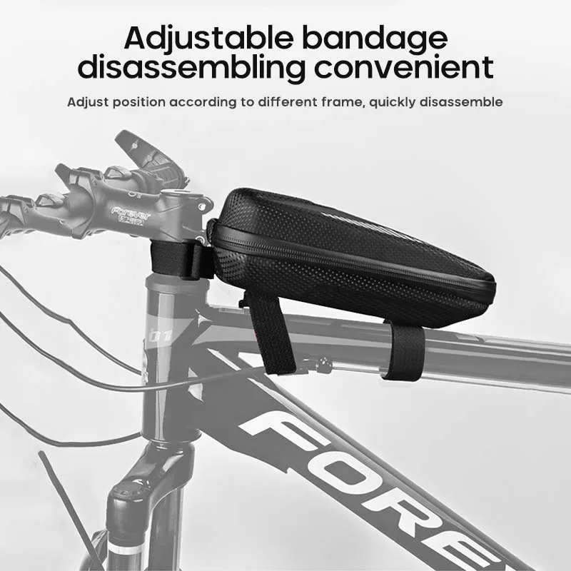 Cycling Bike Bicycle Top Front Tube Bag Waterproof Frame Bag Big Capacity MTB Bicycle Pannier Case Bike Accessories
Cycling Bike Bicycle Top Front Tube Bag Waterproof Frame Bag Big Capacity MTB Bicycle Pannier Case Bike Accessories