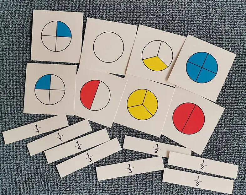1Set Montessori Math Teaching Kids Early Childhood Education Digital Fraction Card For Learning Mathematics Toy
1Set Montessori Math Teaching Kids Early Childhood Education Digital Fraction Card For Learning Mathematics Toy