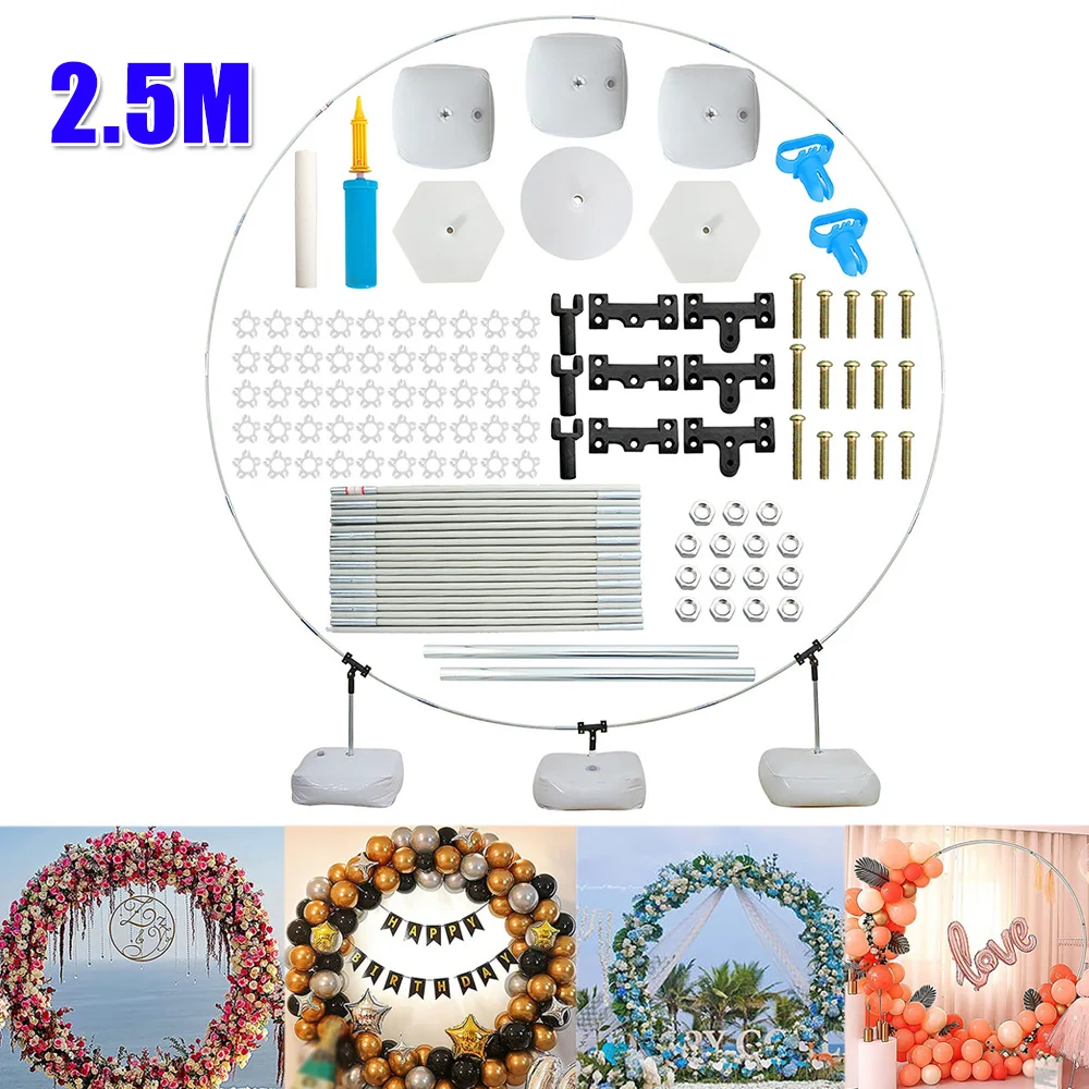 Round Balloon Arch Holder Balloon Circle Wreath Balloon Stand Baby Shower Wedding Birthday Party Decor Background Accessories
Round Balloon Arch Holder Balloon Circle Wreath Balloon Stand Baby Shower Wedding Birthday Party Decor Background Accessories