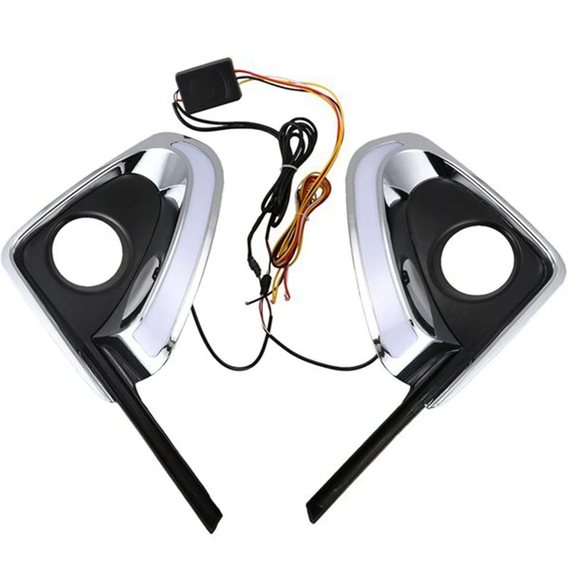 Car LED DRL Daytime Running Lights Daylight Turn Signal Lamp For Toyota Fortuner 2016-2020
Car LED DRL Daytime Running Lights Daylight Turn Signal Lamp For Toyota Fortuner 2016-2020