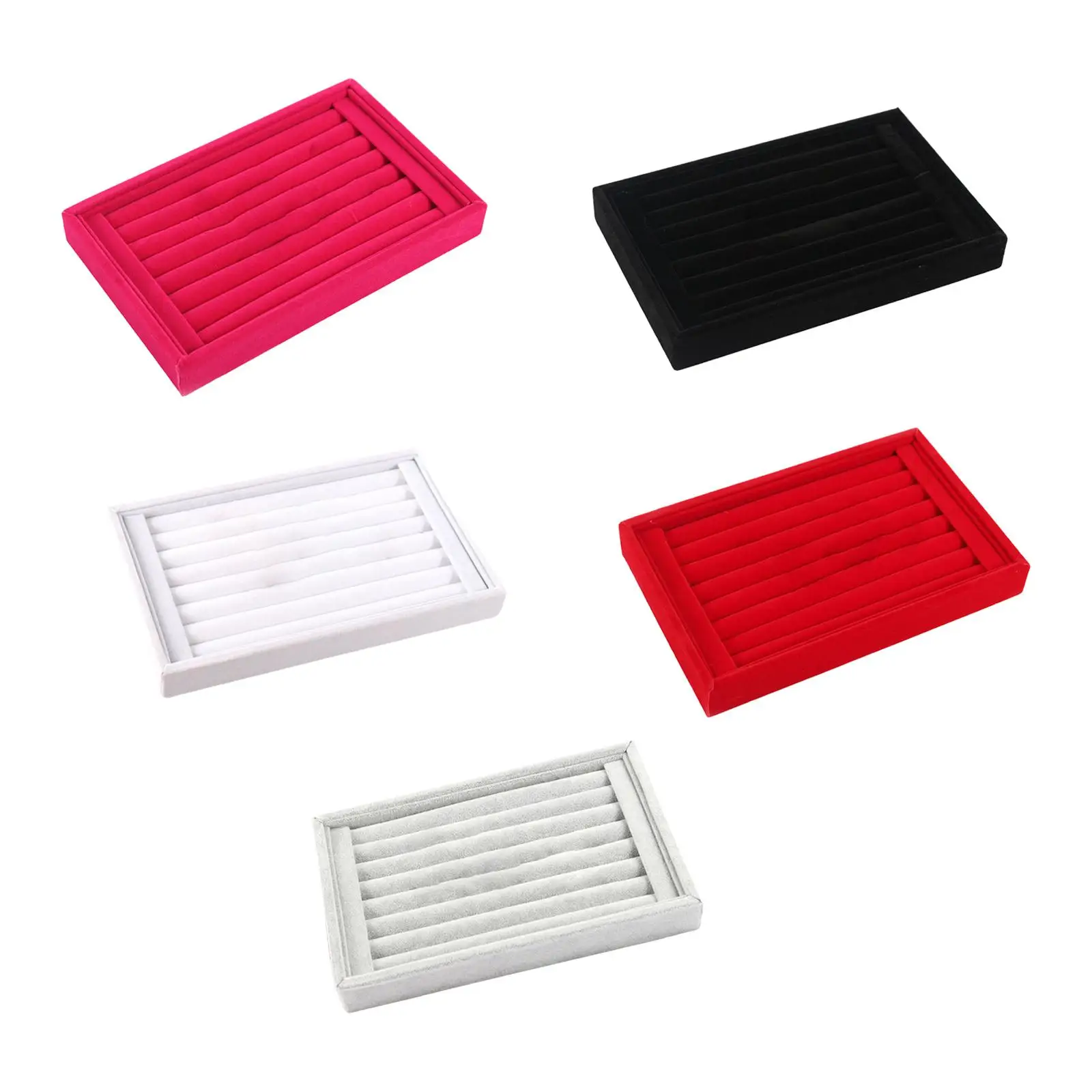 Jewelry Tray Organizer Jewelry Box Divider Showcase for Dresser Insert Storage Display Tray for Earring Bracelet Women Girls 
Jewelry Tray Organizer Jewelry Box Divider Showcase for Dresser Insert Storage Display Tray for Earring Bracelet Women Girls