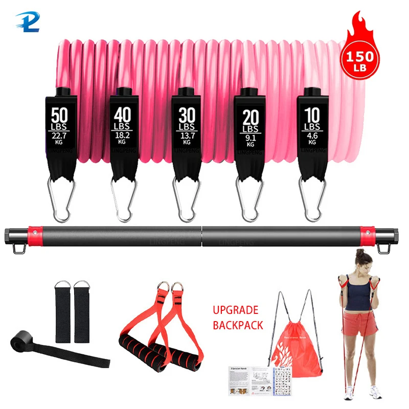 150lbs Fitness Resistance Band Pull Rope Yoga Rubber Band Elastic Band Upgrade Training Band Set Pilates Fitness Equipment Home
150lbs Fitness Resistance Band Pull Rope Yoga Rubber Band Elastic Band Upgrade Training Band Set Pilates Fitness Equipment Home