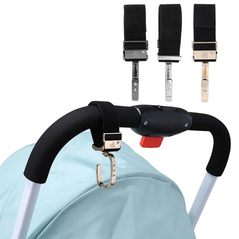 

Baby Stroller Hook 360 Degree Rotation Pushchair Hanger Pram Cart Shopping Bag Clip Holder Organizer