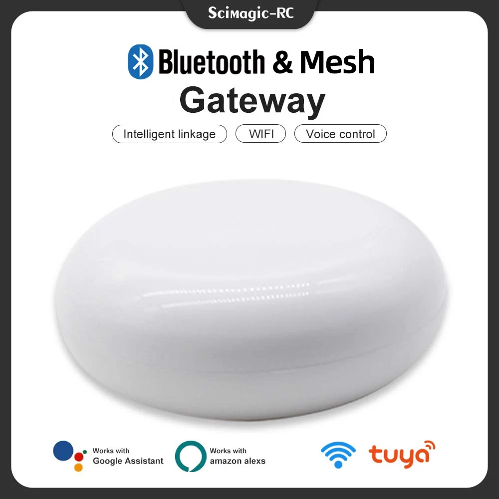 Беспроводной хаб BLE MESH Gateway для автоматизации умного дома для сетчатых устройств через Tuya Smart Life работает с Alexa Google Home
Беспроводной хаб BLE MESH Gateway для автоматизации умного дома для сетчатых устройств через Tuya Smart Life работает с Alexa Google Home