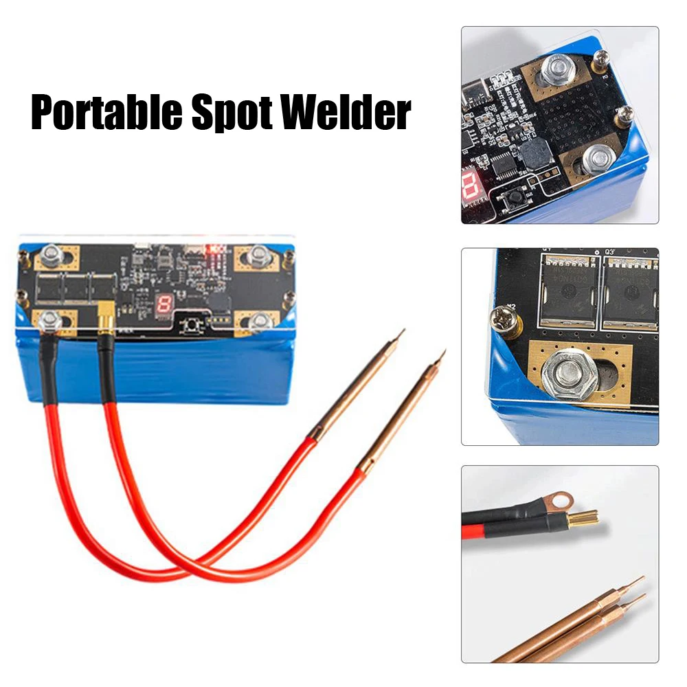 LX30 Portable Spot Welder For Handheld Small Lithium Battery 0.3 Nickel Tabs 11000mAh Soldering Pen TYPE-C Controller Main
LX30 Portable Spot Welder For Handheld Small Lithium Battery 0.3 Nickel Tabs 11000mAh Soldering Pen TYPE-C Controller Main