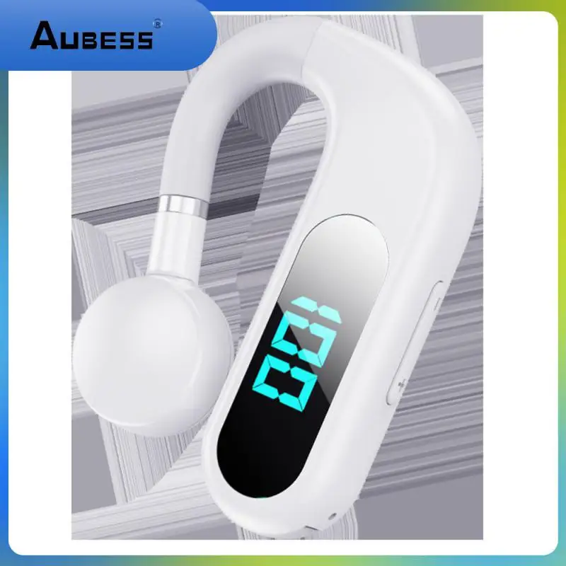 Dc 5v Waterproof Bone Conduction Headset Commercial Sports Ear Hook Led Digital Display S30 Wireless Headset 10 M
Dc 5v Waterproof Bone Conduction Headset Commercial Sports Ear Hook Led Digital Display S30 Wireless Headset 10 M