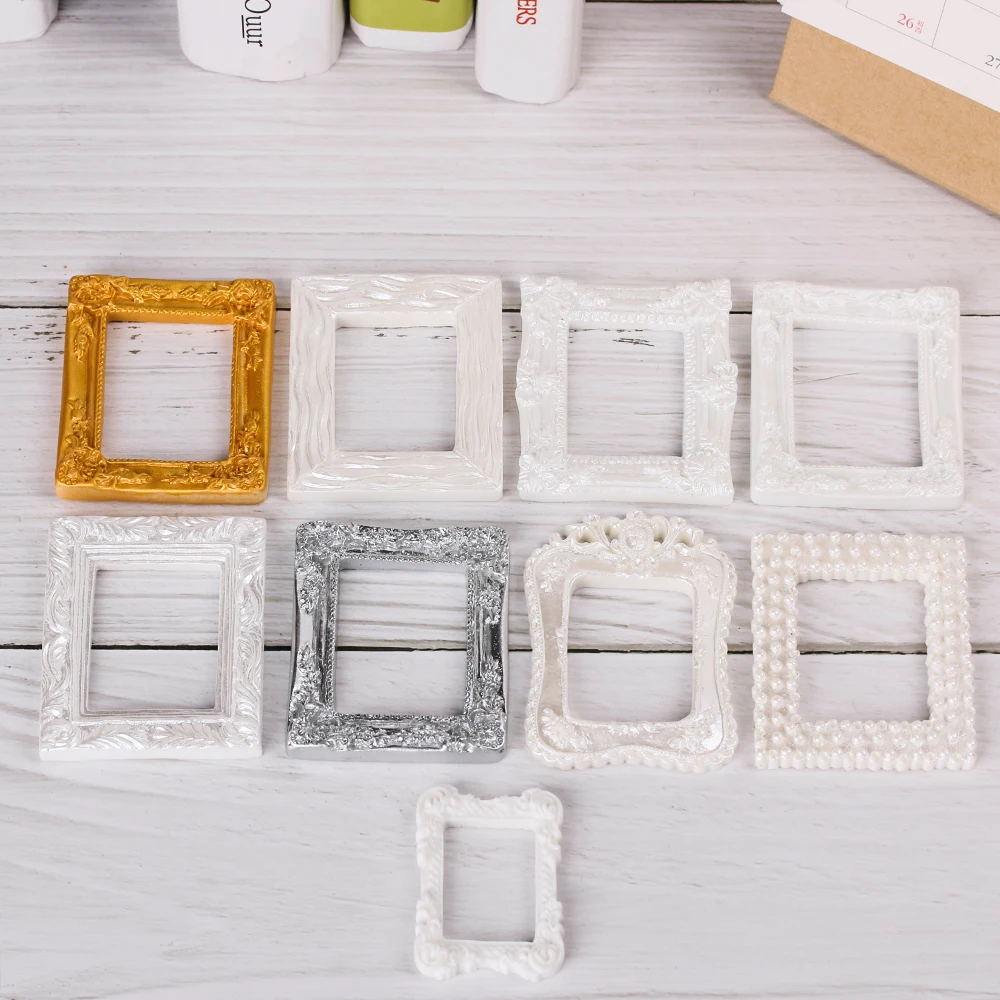 2Pcs 1/12 Mini Resin Photo Frame Simulation Furniture Model Dollhouse Miniature Accessories House Decoration Children Gift Toy
2Pcs 1/12 Mini Resin Photo Frame Simulation Furniture Model Dollhouse Miniature Accessories House Decoration Children Gift Toy