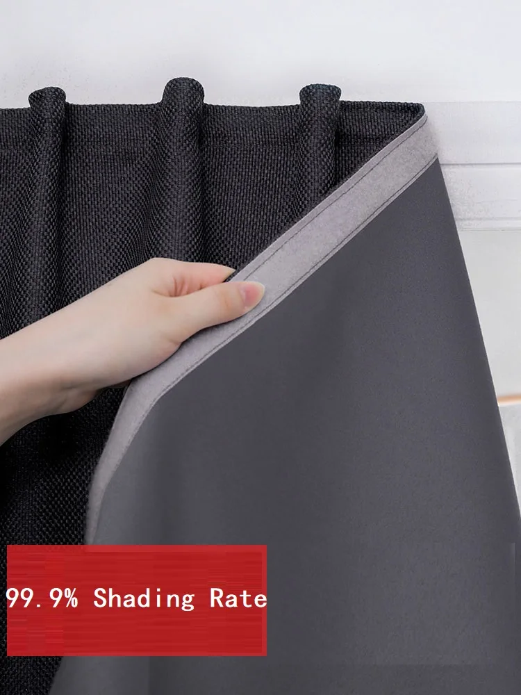 No Punch 100% Blackout Short Curtain Shading Anti UV Light Easy Install Bathroom Blackout Window Curtains for Kitchen Bedroom
No Punch 100% Blackout Short Curtain Shading Anti UV Light Easy Install Bathroom Blackout Window Curtains for Kitchen Bedroom