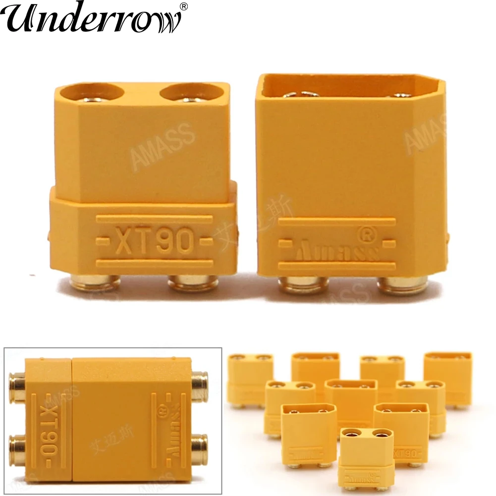 2 / 5 / 10 / 50 /100 Pair AMASS XT90PB Plug 4.5mm Male Female Banana Plug Connector For RC Helicopter Parts DIY RC Toys Models
2 / 5 / 10 / 50 /100 Pair AMASS XT90PB Plug 4.5mm Male Female Banana Plug Connector For RC Helicopter Parts DIY RC Toys Models