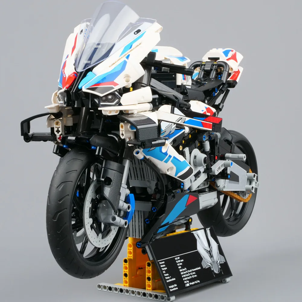 1920PCS Motorcycle Toys Car Motorbike Compatible 42130 M1000 RR Building Blocks Bricks Racing Car Children Boys Kid
1920PCS Motorcycle Toys Car Motorbike Compatible 42130 M1000 RR Building Blocks Bricks Racing Car Children Boys Kid