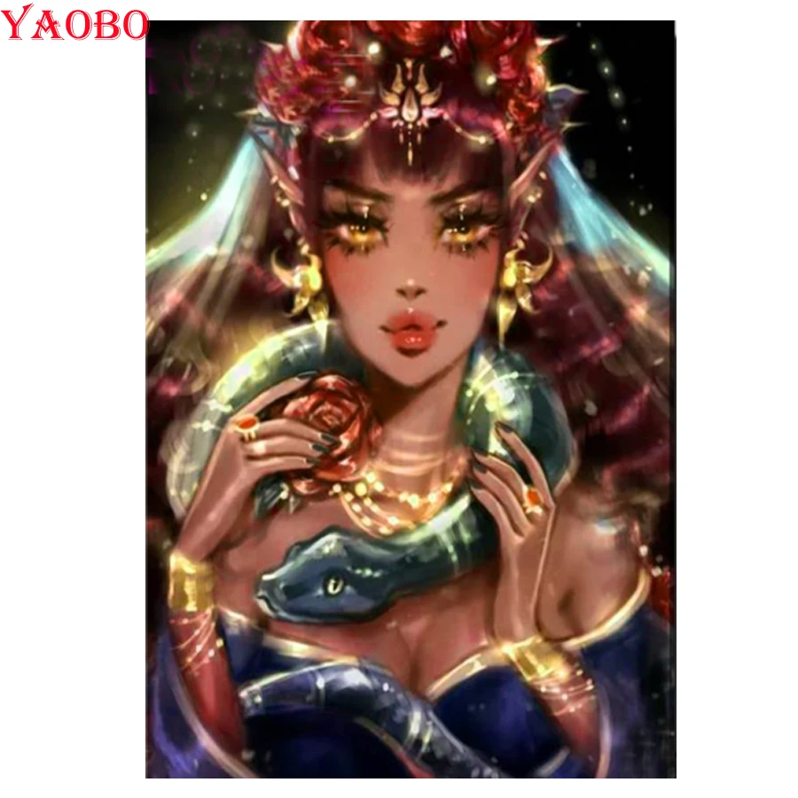 Алмазная живопись девушка и змея 5D алмазная вышивка картина Стразы мозаика Новое поступление украшение для дома настенное искусство
Алмазная живопись девушка и змея 5D алмазная вышивка картина Стразы мозаика Новое поступление украшение для дома настенное искусство