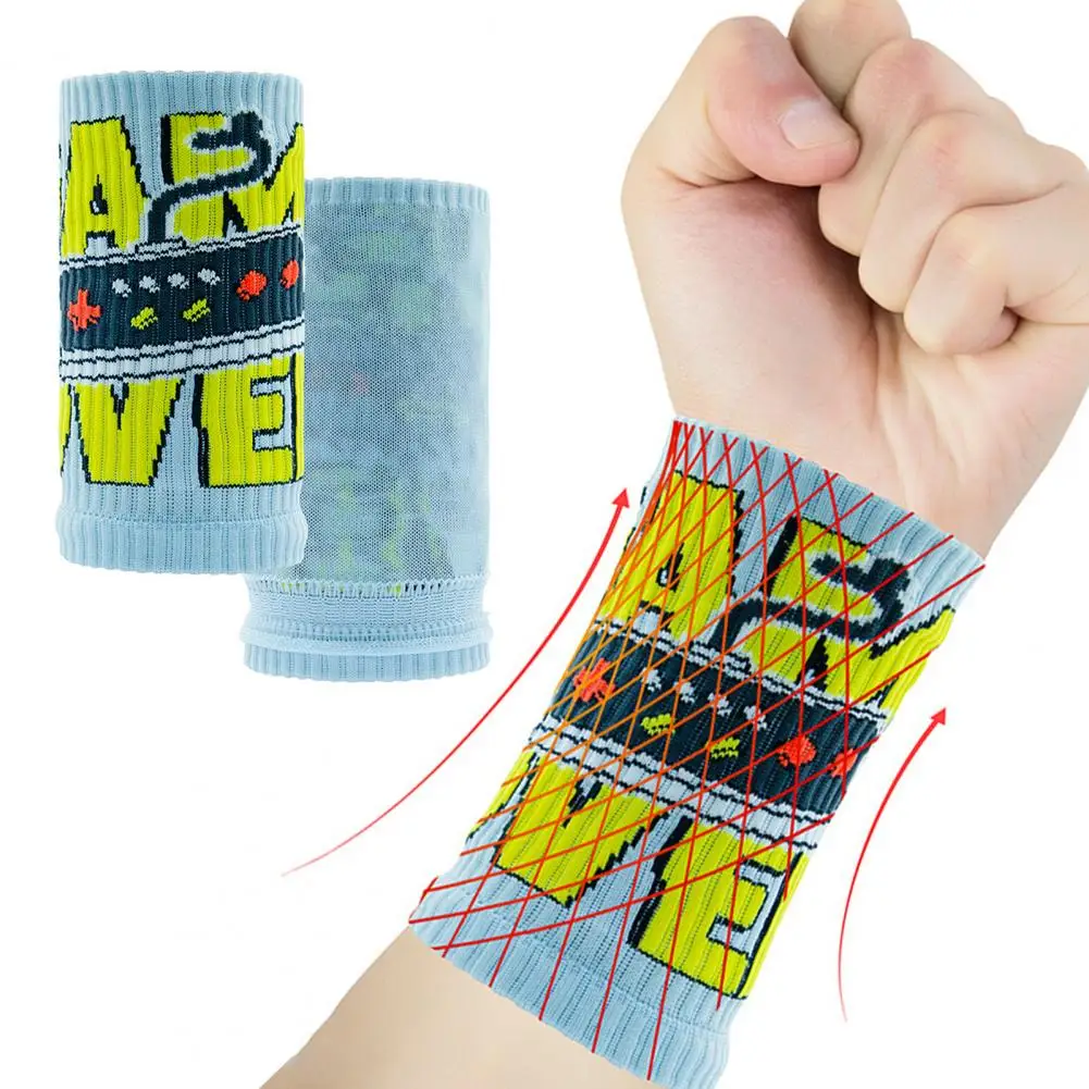 Wristbands Comfortable Wrist Guards Elastic Sweat Absorption Protective Tennis Basketball Wrist Guards
Wristbands Comfortable Wrist Guards Elastic Sweat Absorption Protective Tennis Basketball Wrist Guards