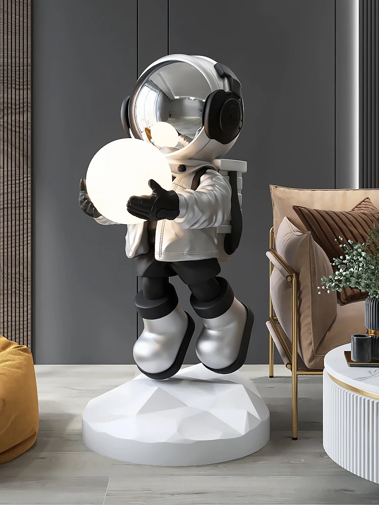 Astronaut Living Room Large Floor Ornaments TV Cabinet Wine Cabinet next to Spaceman Home Ornament
Astronaut Living Room Large Floor Ornaments TV Cabinet Wine Cabinet next to Spaceman Home Ornament
