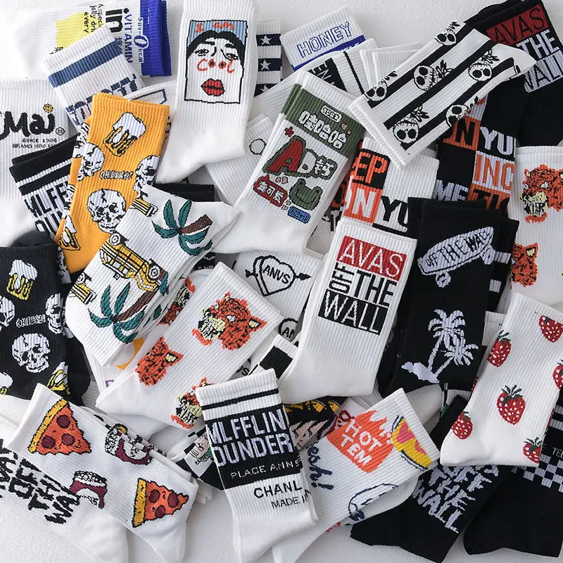 Cartoon Skeleton Animal Happy Socks Fashion Hop Mens Funny Cotton Socks Beer New Food Football Socks Hip Dot Harajuku
Cartoon Skeleton Animal Happy Socks Fashion Hop Mens Funny Cotton Socks Beer New Food Football Socks Hip Dot Harajuku