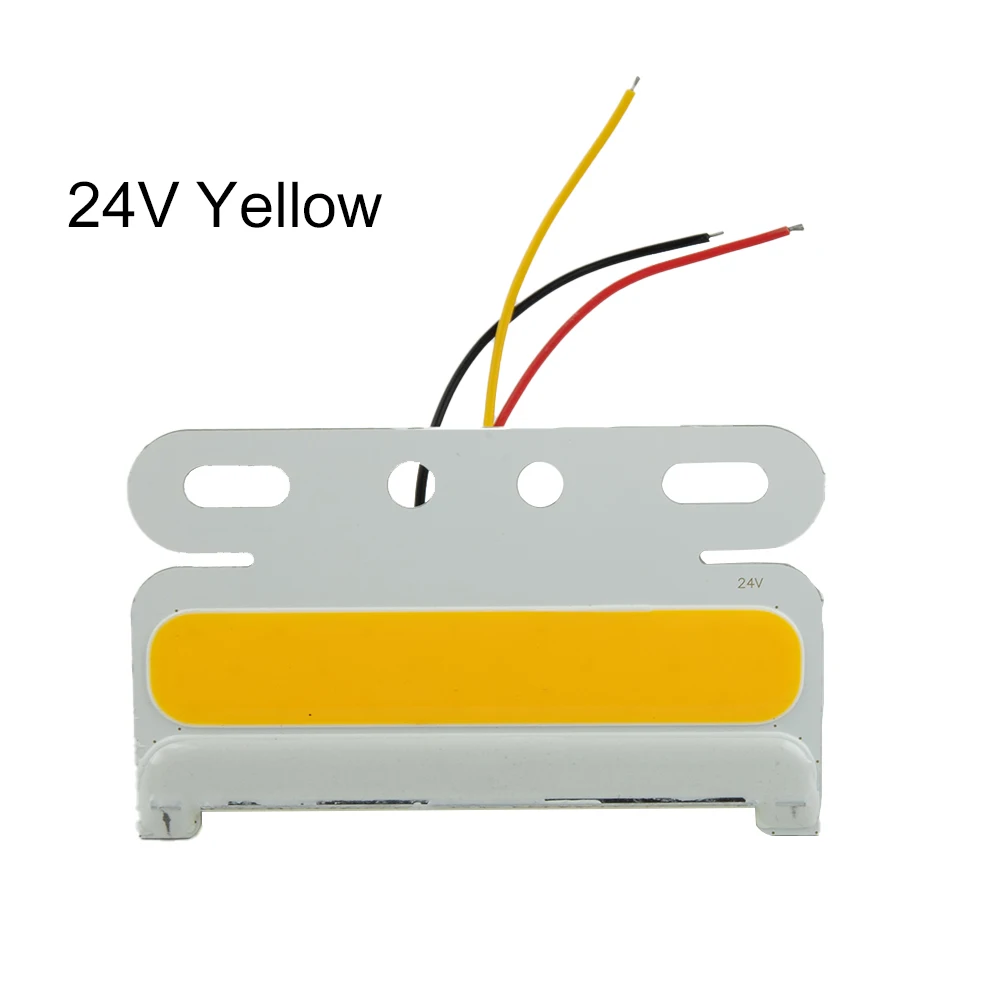 1 X 24V COB LED Truck Side Light Side Marker Lights Waterproof Super Bright Turn Lights For 24V Trailers Trucks Car Accessories
1 X 24V COB LED Truck Side Light Side Marker Lights Waterproof Super Bright Turn Lights For 24V Trailers Trucks Car Accessories