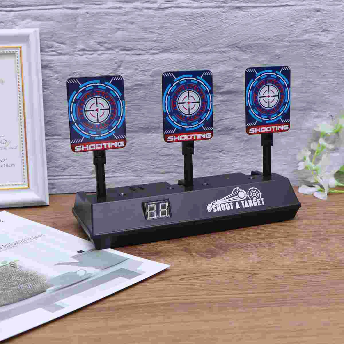 Auto Reset Electric Target High Precision Electronic Scoring Target for Game without
Auto Reset Electric Target High Precision Electronic Scoring Target for Game without