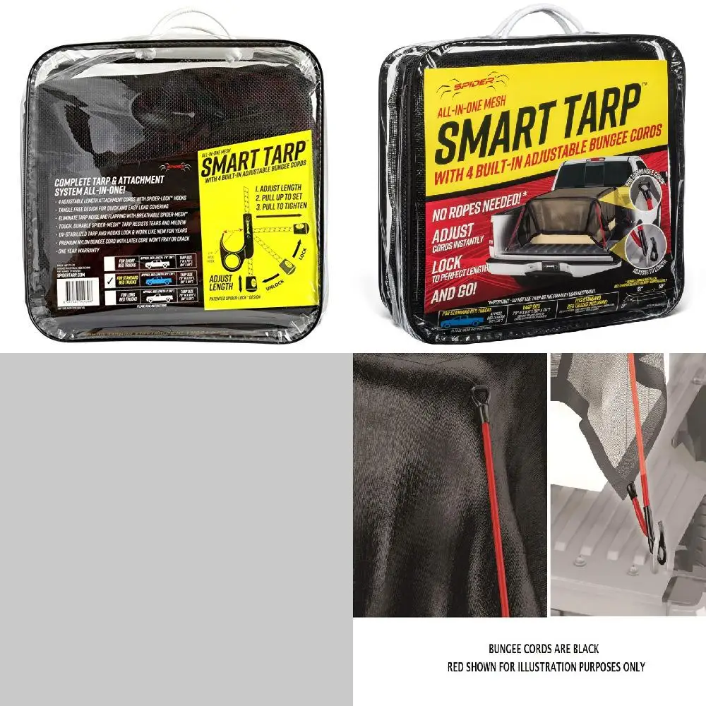 Durable, Weatherproof Truck Bed Cover with Attached Bungee Cords Perfect Durable Weatherproof Smart 7' 8'' Heavy Duty Truck Bed
Durable, Weatherproof Truck Bed Cover with Attached Bungee Cords Perfect Durable Weatherproof Smart 7' 8'' Heavy Duty Truck Bed