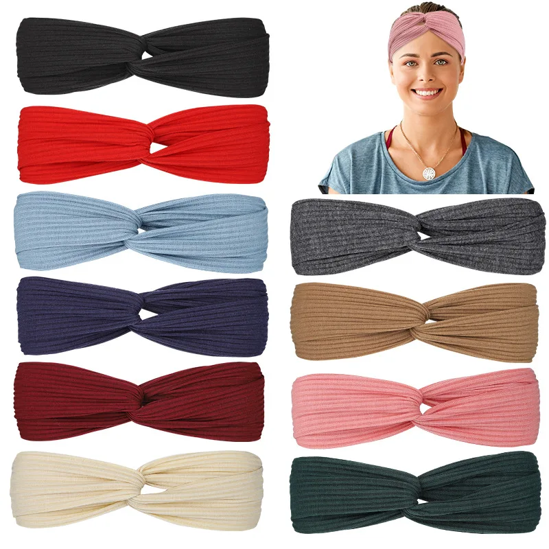 Woman Stretchy Twist Knot Head Wrap Boho Headband Knotted Hairband Ladies Hair Band Sports Yoga
Woman Stretchy Twist Knot Head Wrap Boho Headband Knotted Hairband Ladies Hair Band Sports Yoga