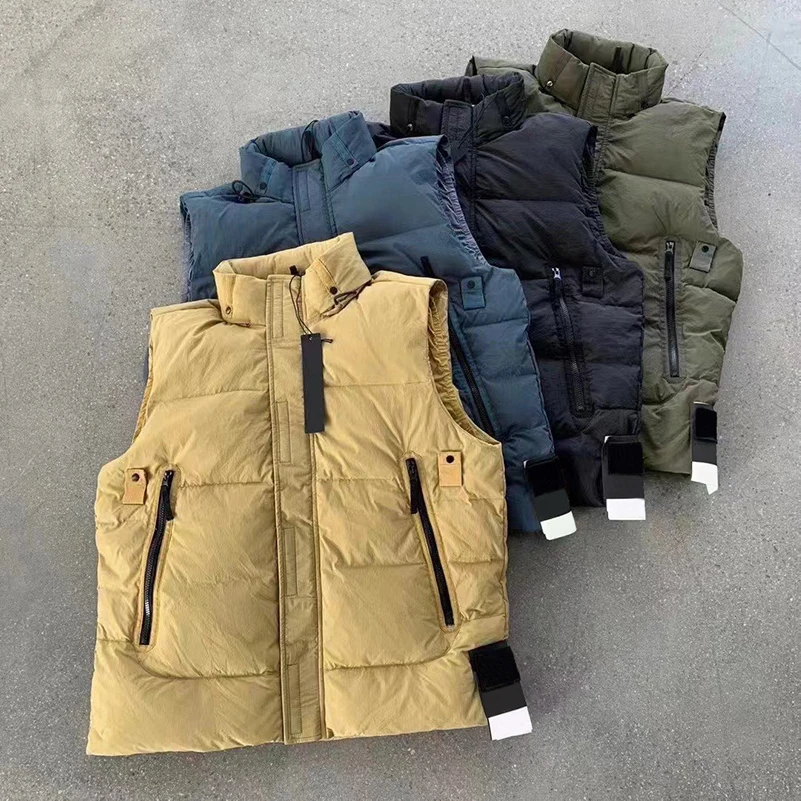 Autumn Winter Men's Down Vest Hidden Hat Embroidery Tactical Cotton Jacket Metal Nylon Doudoune Homme MA616
Autumn Winter Men's Down Vest Hidden Hat Embroidery Tactical Cotton Jacket Metal Nylon Doudoune Homme MA616