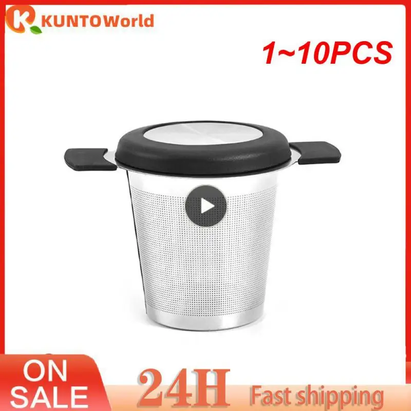 1~10PCS Fine Mesh Filter Thickened Tea Strainer Tea Filter Stainless Steel Tea Strainer Durable Anti-fall
1~10PCS Fine Mesh Filter Thickened Tea Strainer Tea Filter Stainless Steel Tea Strainer Durable Anti-fall