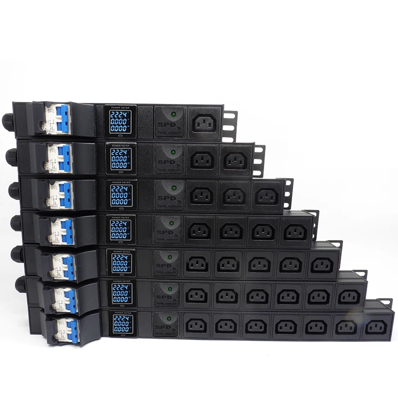 C13 PDU распределительный блок блока питания в шкафу Защита от перенапряжения 16 А автоматический выключатель Вольтметр Амперметр ватметр шнур 2 метра
C13 PDU распределительный блок блока питания в шкафу Защита от перенапряжения 16 А автоматический выключатель Вольтметр Амперметр ватметр шнур 2 метра