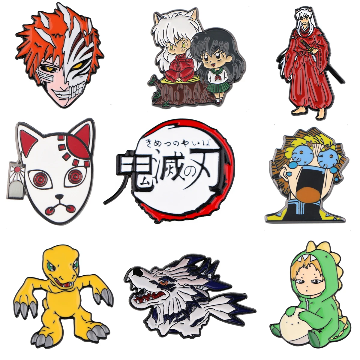 Demon Slayer Anime Pins for Backpacks Badges on Backpack Manga Enamel Pin Accessories Cute Things Brooch New Year Gift Japanese
Demon Slayer Anime Pins for Backpacks Badges on Backpack Manga Enamel Pin Accessories Cute Things Brooch New Year Gift Japanese