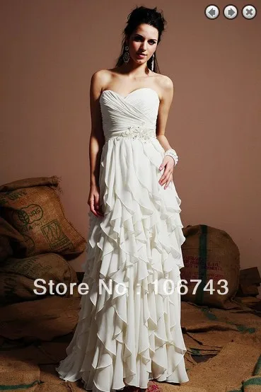 free shipping formal evening 2016 chiffon bridal gowns vestidos formales white long dress weddings concise evening Dresses
free shipping formal evening 2016 chiffon bridal gowns vestidos formales white long dress weddings concise evening Dresses