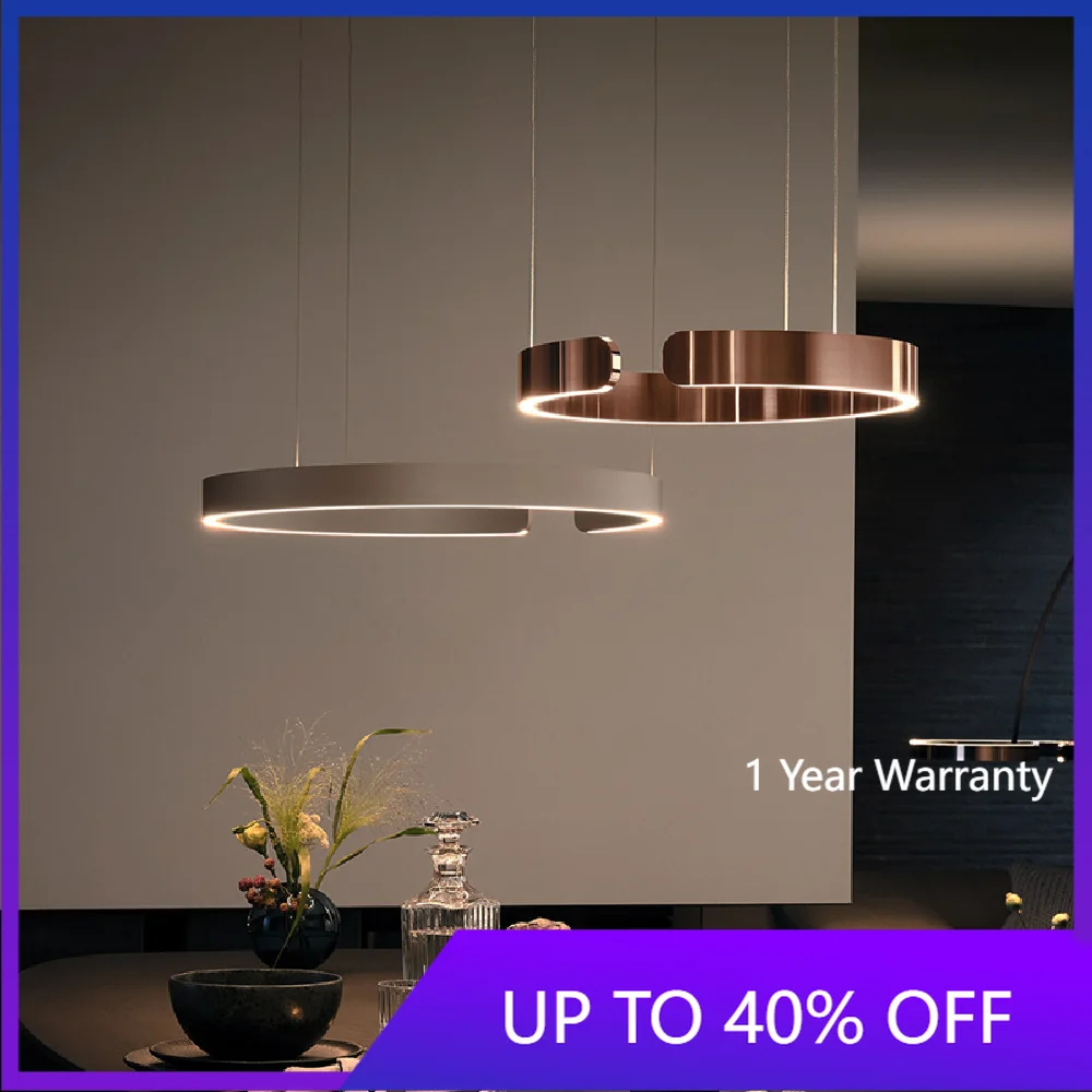 Dining room chandelier led modern bedroom lamps pendant lights creative Nordic minimalist Ring lamp chandelier for living room
Dining room chandelier led modern bedroom lamps pendant lights creative Nordic minimalist Ring lamp chandelier for living room