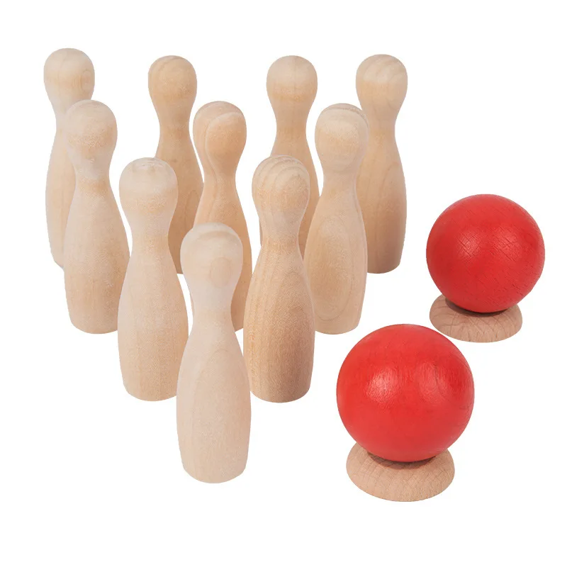 Parent-child Interactive Wooden Toy Bowling Tabletop Children‘s Educational Indoor And Outdoor Ball Sports Competitive Games
Parent-child Interactive Wooden Toy Bowling Tabletop Children‘s Educational Indoor And Outdoor Ball Sports Competitive Games
