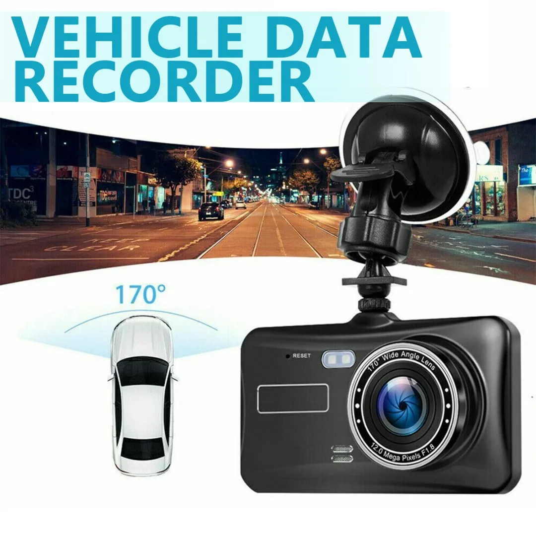 4-inch Dual Lens Touch Screen Dash Cam Car DVR Recorder Front and Rear Camera 1080P HD Wide-angle Lens
4-inch Dual Lens Touch Screen Dash Cam Car DVR Recorder Front and Rear Camera 1080P HD Wide-angle Lens
