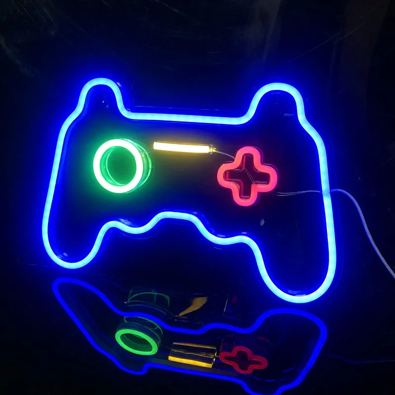 Neon Sign Game Room Decor LED Neon Light Wall Sign Bedroom Decor Hanging Night Lamp Home Party Holiday Decor Xmas Gift
Neon Sign Game Room Decor LED Neon Light Wall Sign Bedroom Decor Hanging Night Lamp Home Party Holiday Decor Xmas Gift