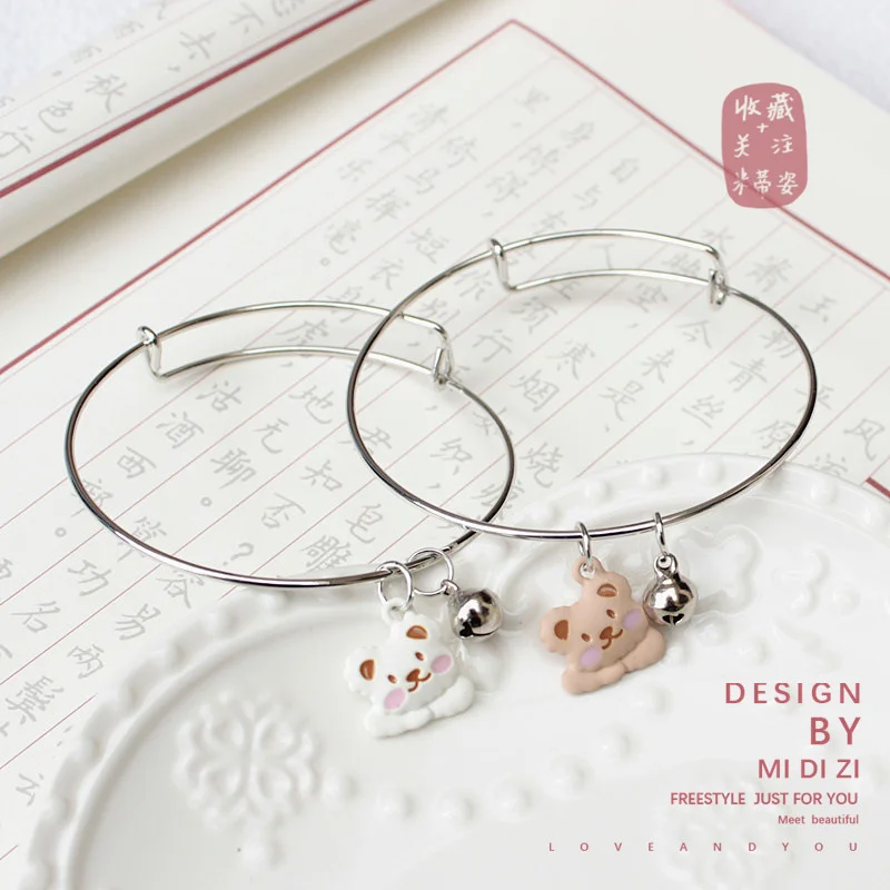 New Korean Cartoon Bracelet, Lover's Best Friend Bracelet, Female Bell Bracelet, INS Student Girl Jewelry
New Korean Cartoon Bracelet, Lover's Best Friend Bracelet, Female Bell Bracelet, INS Student Girl Jewelry